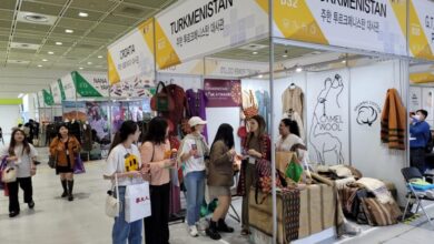 Kore İthal Ürünler Fuarı’nda Türkmen ürünleri tanıtıldı fotoğrafı