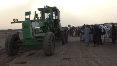 تصویر کار ساخت شاهراه هرات – غور آغاز گردید