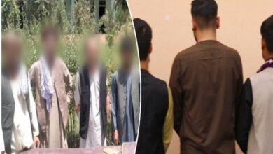 تصویر ۱۸ تن در ولایات مختلف در پیوند به فروش مواد مخدر بازداشت شدند