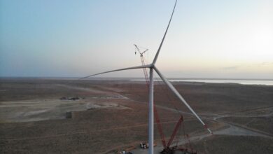 Suudi ACWA Power, Orta Asya’daki en büyük rüzgar türbinini kurdu fotoğrafı