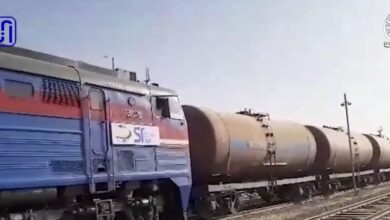 تصویر اداره ملی استاندرد ۶۷ واگون تیل بی‌کیفیت را دوباره به ازبکستان فرستاد