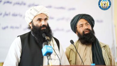 تصویر سراج‌الدین حقانی به غور سفر کرد