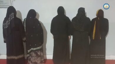 تصویر یک گروه دزدان در کابل بازداشت شد