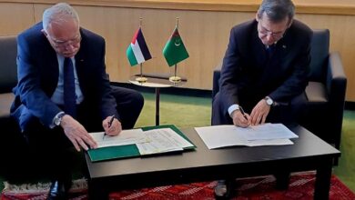 Filistin ile Türkmenistan Dışişleri Bakanları işbirliği yol haritası imzaladı fotoğrafı