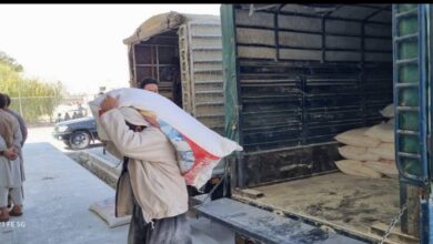 İran Büyükelçiliği Afganistan’daki bağımlılık tedavi kampına 50 ton un bağışladı fotoğrafı