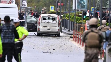 تصویر وزیر خارجه ترکیه از وقوع یک انفجار در انقره خبر داد