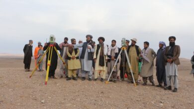 تصویر امارت اسلامی برای زلزله‌زدکان هرات خانه میسازد