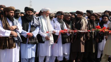 تصویر فاز اول کانال قوش‌تیپه به بهره‌برداری سپرده شد