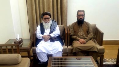 تصویر سرپرست ریاست هلال احمر افغانی به منظور جلب کمک‌های بشردوستانه عازم قطر شد