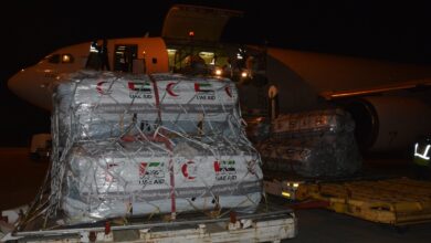 Birleşik Arap Emirlikleri’nden insani yardım sevkiyatı Kabil’e ulaştı fotoğrafı