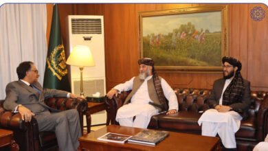 Taliban Sanayi ve Ticaret Bakanı, Pakistan Dışişleri Bakan Vekili ile görüştü fotoğrafı