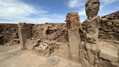 Karahantepe ve Göbeklitepe’de Muhteşem Keşifler: En Büyük İnsan Heykeli ve İlk Boyanmış Hayvan Heykeli fotoğrafı