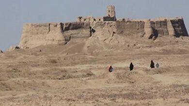تصویر قلعه ابراهیم سنجرانی نیاز به حفاظت جدی دارد