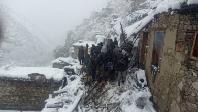 Nuristan vilayetinde toprak kayması: 10 ölü fotoğrafı