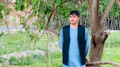 تصویر یک پسرجوان در سمنگان خودکشی کرد