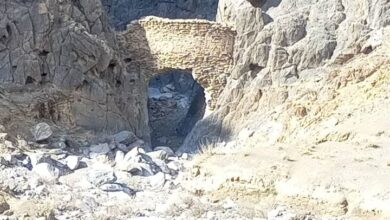 تصویر کار ساخت یک بند آب در ولسوالی ارغنداب قندهار آغاز شده است