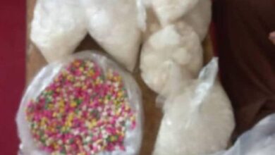تصویر ۱۴ کیلو گرام مواد مخدر در قندهار ضبط شده است