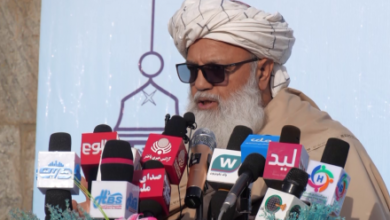 تصویر تاکید نور الحق انور به ایجاد اتحاد و برادری در افغانستان