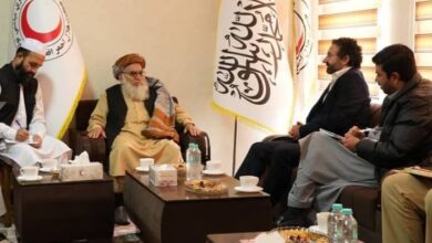 تصویر رئیس انجمن هلال احمر افغانی از فدراسیون جهانی صلیب سرخ خواست تا از سیلاب زدگان حمایت کند