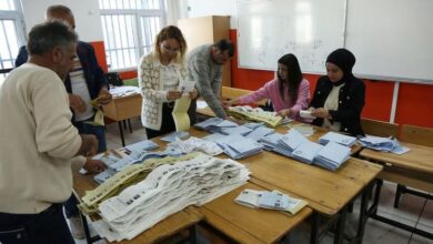 تصویر نتایج ابتدایی انتخابات محلی در ترکیه نشان می‌دهد که نامزدان حزب جمهوری‌خواه خلق پیش‌تاز این انتخابات هستند