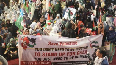 Photo of The people of Pakistan in Lahore chanted the slogan of Labik or Al-Aqsa and death to Israel