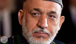 Photo of Hamid Karzai: He called Shahzadeh Ahmad Shah a good and benevolent character