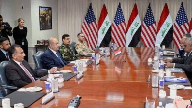 Photo of Agreement on the withdrawal of the last coalition forces from Iraq