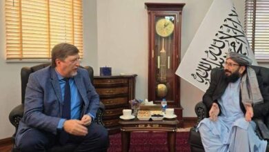 Photo of The ambassador of the Afghan embassy in Turkmenistan met with the representative of the united Nations