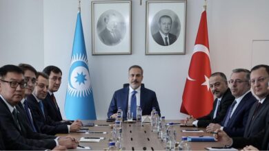 Photo of Hakan Fidan’s meeting with the Deputy Ministers of Foreign Affairs of the member countries of the Organization of Turkic States