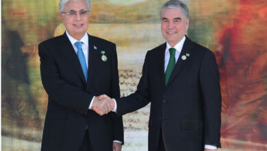 Photo of A monument of Abay Kunanbayuly was opened in the capital of Turkmenistan