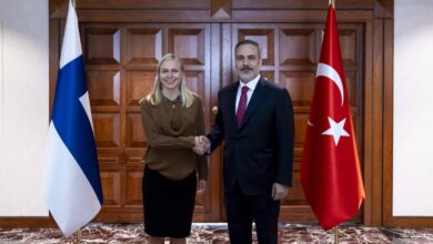 Photo of The meeting of the foreign ministers of Türkiye and Finland in Ankara