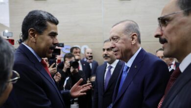 تصویر أردوُغان مادورو بیلن دوشوشدی