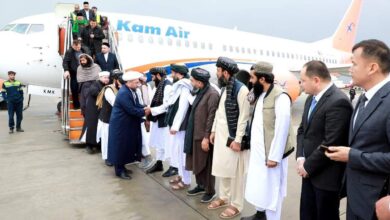 Photo of A delegation of religious scholars of Uzbekistan arrived in Kabul