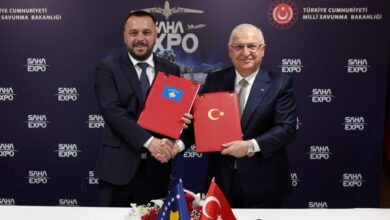 تصویر تۆرکیه بیلن کوزوو حاربی ساغلیق پوداغیندا ایلالاشدی