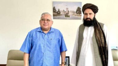 Photo of The meeting of the ambassador of the Islamic Emirate with the special representative of Malaysia for Afghanistan