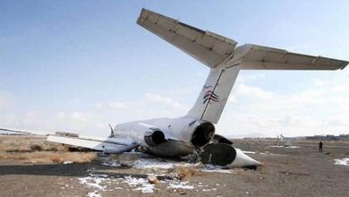 Photo of 2 people were killed in the crash of a training plane in Iran