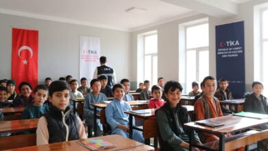تصویر حمایت دفتر  تیکا از آموزش در افغانستان