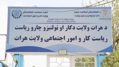 تصویر ایجاد مرکز حمایویی زنان بی‌سرپرست در هرات