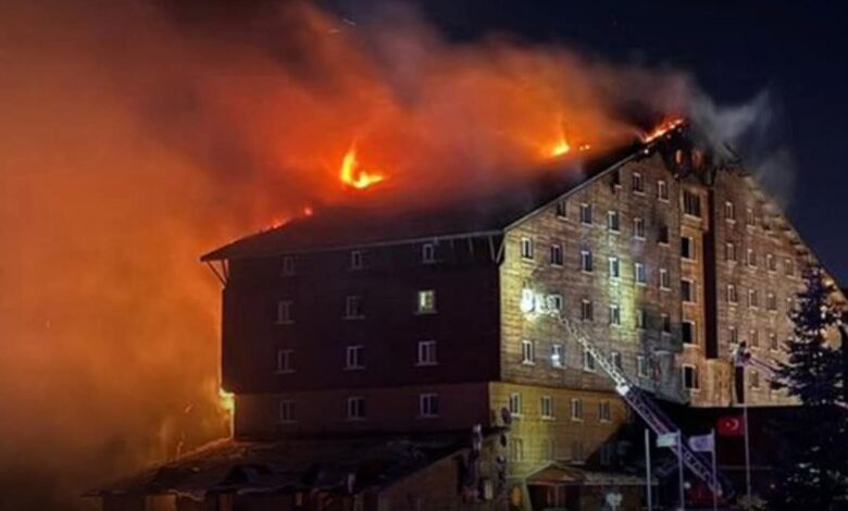 Photo of Fire in Turkish hotel kills 37, injures 31