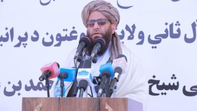 تصویر مولوی محمد قاسم خالد: شفاخانه نیمروز به ۲۰۰ بستر ارتقاء داده شود