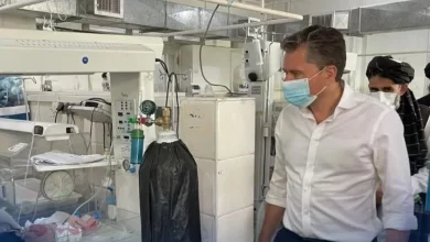 تصویر تام فلیچر معاون دبیرکل سازمان ملل متحد به قندهار سفر کرده است