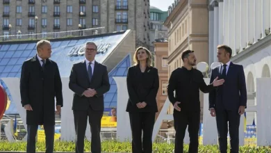 Photo of Four European leaders meet in Kiev with Zelensky