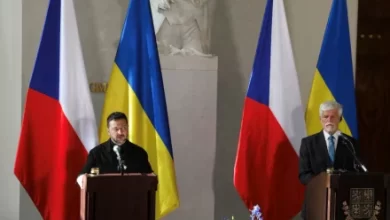 Photo of Zelenskiy in Prague, says ceasefire could be put in place at any moment