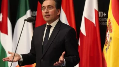 تصویر اسپانیا با میزبانی نشست کشورهای اروپایی و عربی، خواستار تحریم اسرائیل شد