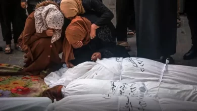 تصویر ۸۱ فلسطینی در حمله‌های تازه‌ای اسراییل جان باختند