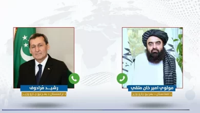 Photo of Acting FM Muttaqi holds video conference with Turkmen counterpart