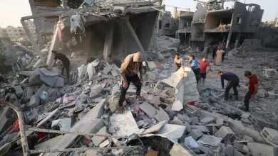 Photo of Israel intensifies Gaza bombardment, kills 80 people, as Trump visits Gulf