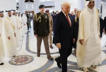 تصویر کاخ سفید: «ترامپ» توافقنامه ۱.۲ تریلیون دالری با قطر امضا کرد