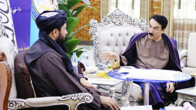 تصویر امضای قرارداد گازی با ازبکستان و افتتاح پروژه ۵۰۰ میگاواتی برق در بلخ 