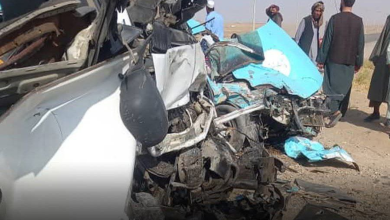 تصویر رویداد ترافیکی در شاهراه جوزجان-فاریاب ۹ کشته و زخمی برجا گذاشت 